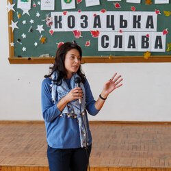 Світлана Долеско на конкурсі козацької пісні «Козацька слава», 11 жовтня 2018 р.