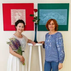 Відкриття виставки «Нитка, що стала палітрою…», 18 травня 2018 р.