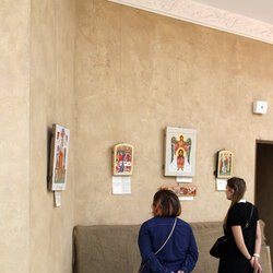 Відкриття виставки сучасних ікон «Обличчям до чудес», 1 лютого 2019 р.