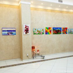 Автор: Венера Сабірова, Виставка «Всесвіт за моїм вікном», 11.01. - 3.02.2018 р.