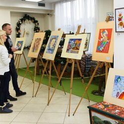 Відкриття виставки «В душі я літаю», 23.12.2016 р.