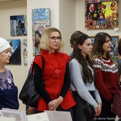 Відкриття виставки «Кольорове коло», 16 січня 2019 р.