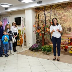 Відкриття ІІІ Всеукраїнської виставки в'язання «Тепла осінь», 1 жовтня 2018 р.