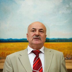 Іван Черниш на відкритті виставки «На рідній на своїй землі...», 28.11.2016 р.