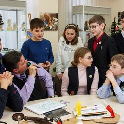 Фото з лекції та майстер-класу «Новорічна Феєрія» від Валерія Лейка