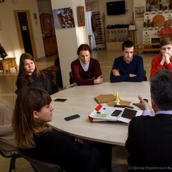 Фото з лекції та майстер-класу «Новорічна Феєрія» від Валерія Лейка