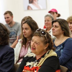 Фото з лекції «Як зрозуміти, що час іти до лікаря, та як з лікарем побудувати ефективну комунікацію», Валерій Ославський