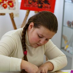 Фото з майстер-класу із виготовлення вітальної Великодньої листівки, Тетяна Анохіна, Юлія Кравчук