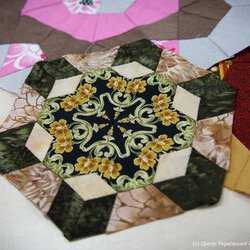 Фото з майстер-класу по основам клаптикового шиття, Ольга Козицька