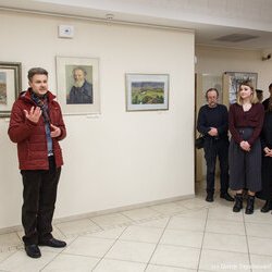 Відкриття виставки «Watercolor. Інтелектуальне мистецтво», 5 лютого 2019 р.