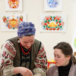 Фото з майстер-класу із виготовлення керамічної писанки-брязкальця, Валентина Проценко