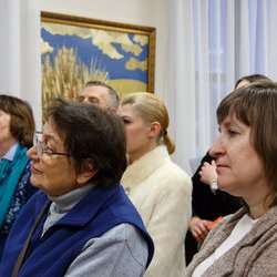 Відкриття виставки «…ЯК СОНЦЕ ЗАСТИГЛО У РАМІ», 9 лютого 2018 р.