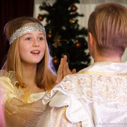 Фото з вистави «Попелюшка і новорічні дива», Театр Юного Актора. 18.12.2016 р.