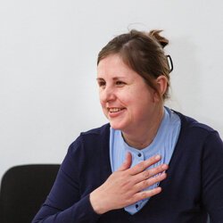 Людмила Міненко на Всеукраїнській науково-практичній конференції «Культурний код військової символіки України»