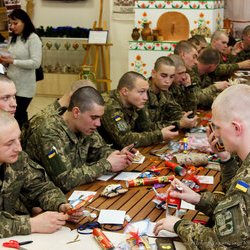 Екскурсія та майстер-клас для солдатів строкової служби Військової частини А2424, 4.12.2016 р.