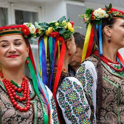 Відкриття виставки «Мистецтво одного села», Національний музей літератури, 8 вересня 2017 р. 