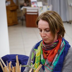 Фото з майстер-класу із виготовлення з рогози личака для подарунків, Ірина Контар