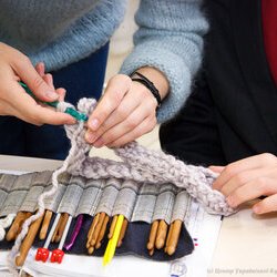 Фото з майстер-класу «В'язання гачком шарфу oversize», Олеся Вершигора