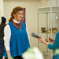 Відкриття виставки «Філософія каліграфії», 12 січня 2018 р.