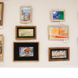 Виставка «Кольорове коло», 16.01 - 02.02.2019 р.