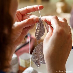 Фото з майстер-класу із в'язання гачком ірландського мережива, Наталія Дмитренко