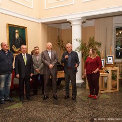 Відкриття передаукціонної виставки у НАКККіМ, 18 жовтня 2018 р.