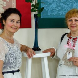 Відкриття виставки «Нитка, що стала палітрою…», 18 травня 2018 р.