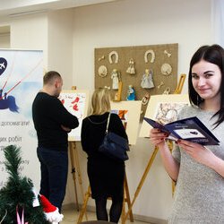 Відкриття виставки «В душі я літаю», 23.12.2016 р.
