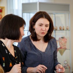 Фото з майстер-класу «Сходинки до іконопису», Іконописна майстерня - «Небо на землі»