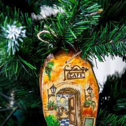 Майстер: Марина Клішина. VI Свято Новорічної Іграшки, 3 - 30.12.2016 р.