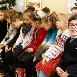 Фото з презентації дитячих новорічних книжок. Видавництво «Братське»