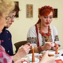 Відкриття виставки «Сонячний Великдень-2018», 17 березня 2018 р.