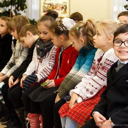 Фото з презентації дитячих новорічних книжок. Видавництво «Братське»