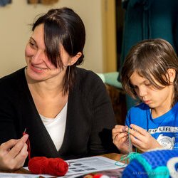 Фото з майстер-класу із в'язання гачком «Чудо-восьминіжки», Поліна Заглада