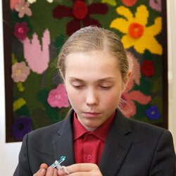 Фото з майстер-класу «В'язання гачком шарфу oversize», Олеся Вершигора