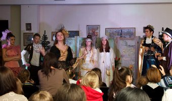 Вистава «Попелюшка і новорічні дива», Театр Юного Актора. 18.12.2016 р. Вистава «Попелюшка і новорічні дива», Театр Юного Актора. 18.12.2016 р.