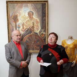 Відкриття виставки «На рідній на своїй землі» в Музеї гетьманства, 19 листопада 2018 р.