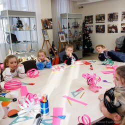 Фото з майстер-класу «Новорічні кулі з паперу своїми руками», Марія Кривець