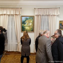 Відкриття виставки «На рідній на своїй землі» в Музеї гетьманства, 19 листопада 2018 р.