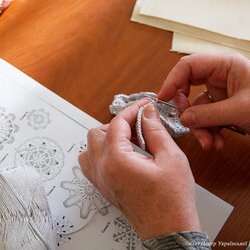 Фото з майстер-класу із в'язання гачком ірландського мережива, Наталія Дмитренко