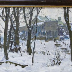 Автор: Л.І. Вітковіський, Виставка живопису «Зима у вікні», 15 - 30.01.2019 р.