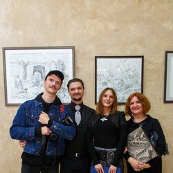 Відкриття виставки Михайла Заворотнього «Чорно-білі сни», 3 листопада 2017 р.