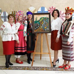 Відкриття виставки «Сонячний Великдень-2017», 8 квітня 2017 року