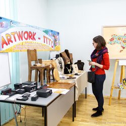 Виставка-конкурс декоративно-прикладного, образотворчого мистецтва та технічної творчості, 4 квітня 2018 р.