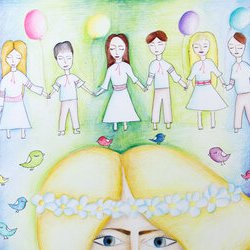 Автор: Ярина Галас. Виставка «В душі я літаю», 23 - 25.12.2016 р.