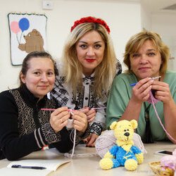 Фото з майстер-класу із в'язання гачком м'якої іграшки « Умка-Тед », Таміла Алексик
