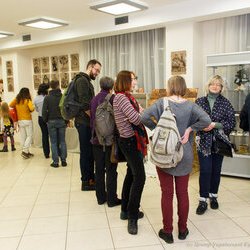 Відкриття виставки «Історії в кераміці», 27.12.2016 р.