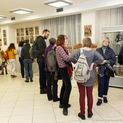 Відкриття виставки « Історії в кераміці », 27.12.2016 р.