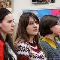 Відкриття виставки «Кольорове коло», 16 січня 2019 р.