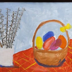 Автор: Настя Демчук. Виставка «Сонячний Великдень-2017», 8.04 – 6.05.2017 р.